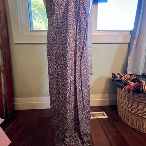 Old Navy Blue Floral Dress